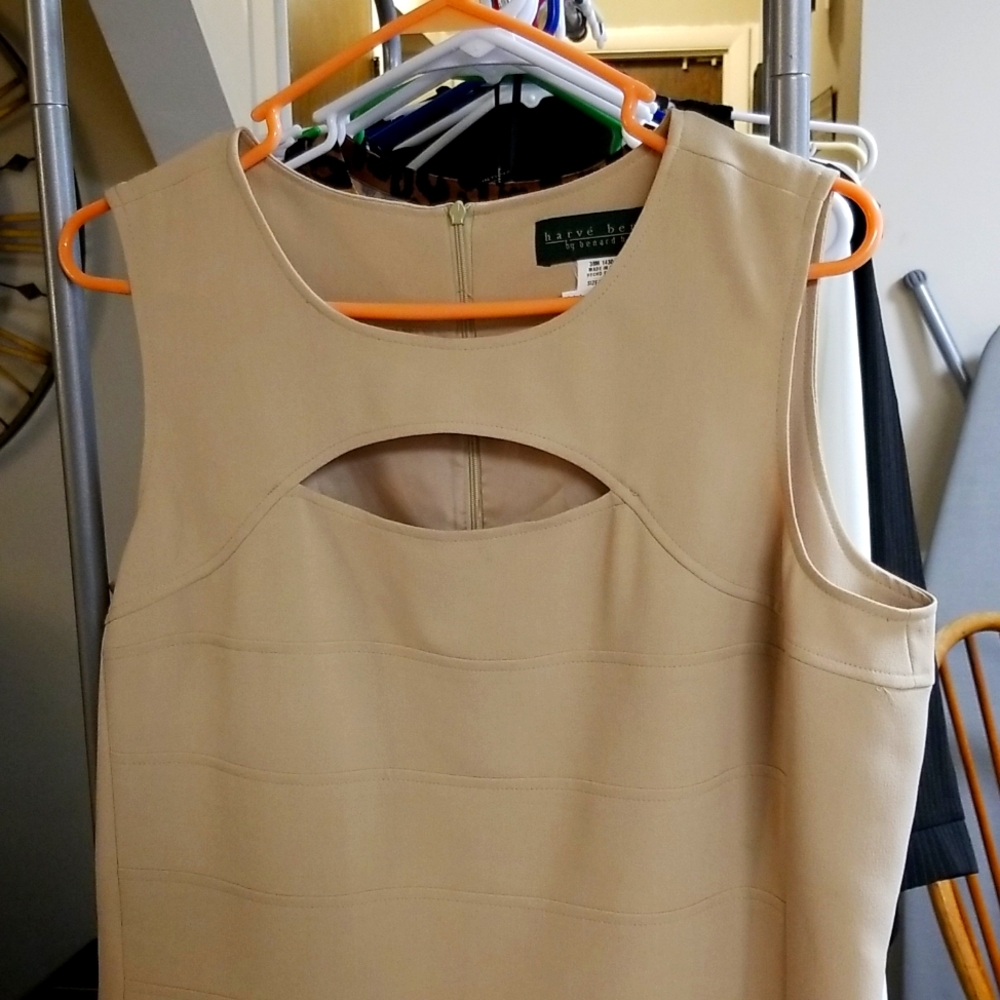NWOT Nude Midi Dress